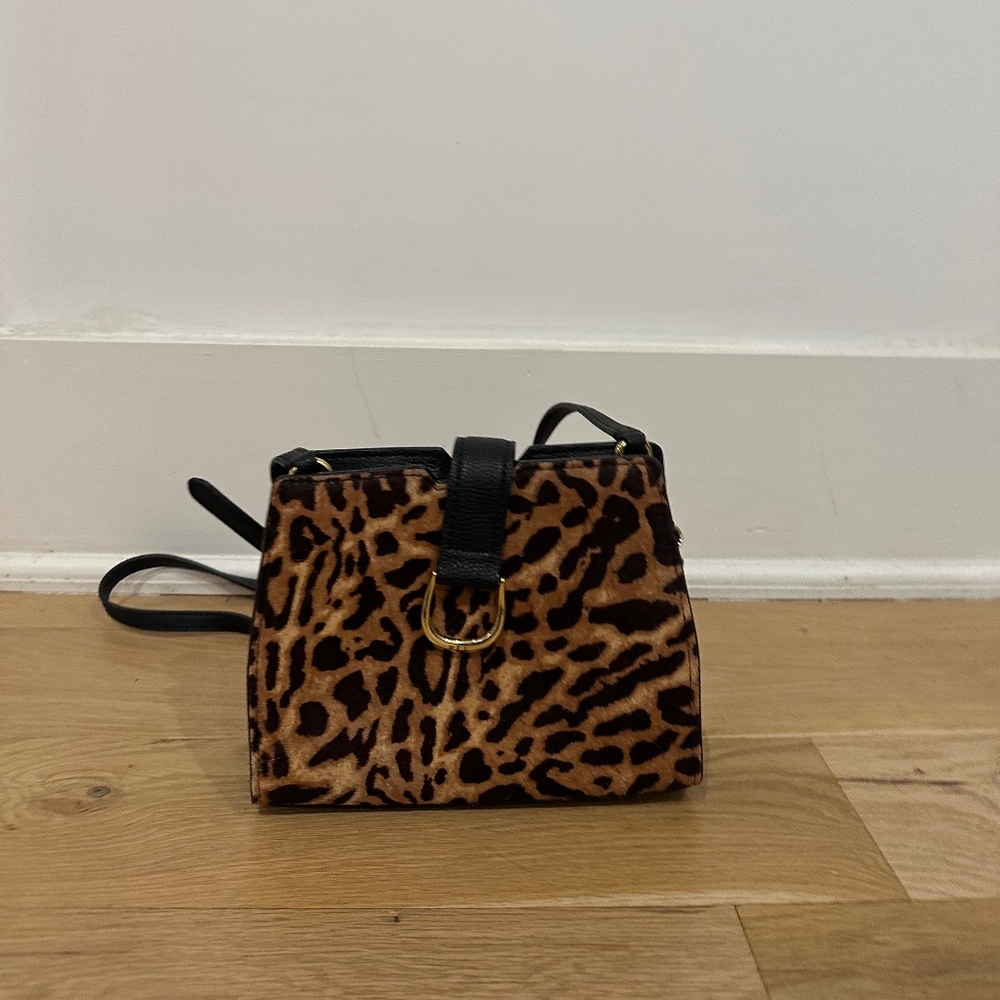 Ralph Lauren Leopard print crossbody bag with adjustable strap